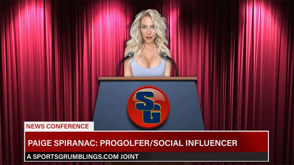 Breaking News - LPGA Golf Star Paige Spiranac